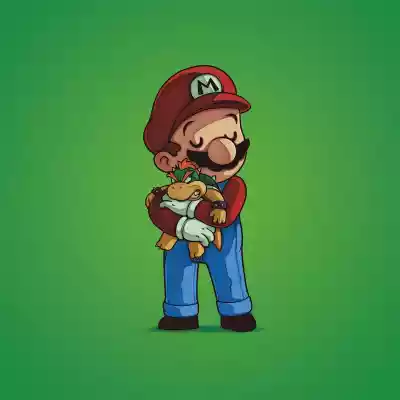 vectores plantilas CHIBIS VILLANOS,PERSONAJES,VILLANOS,MARIO BROS,